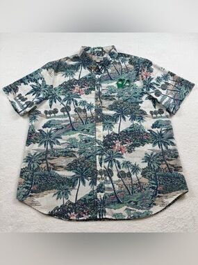 Reyn spooner Hawaiian shirt men’s XXL multicolor floral tailored button down